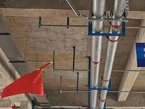 双桥管廊支架的安装方法